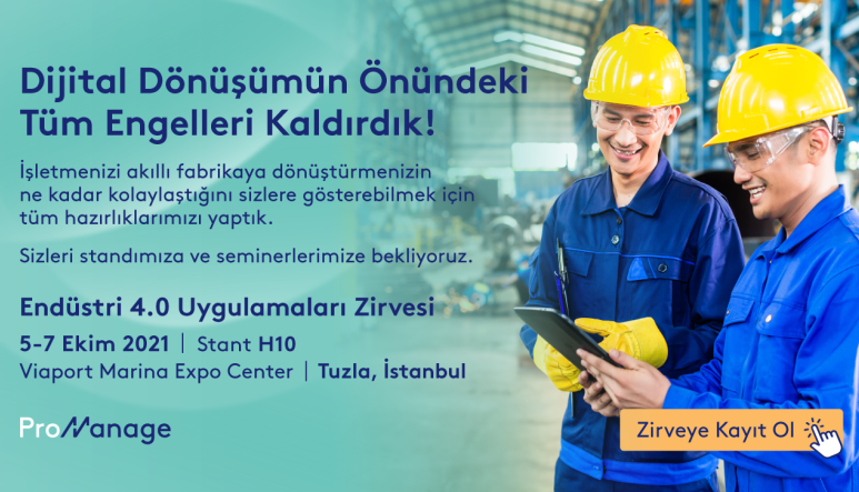 Fuar: Endüstri 4.0 Uygulamaları Zirvesi