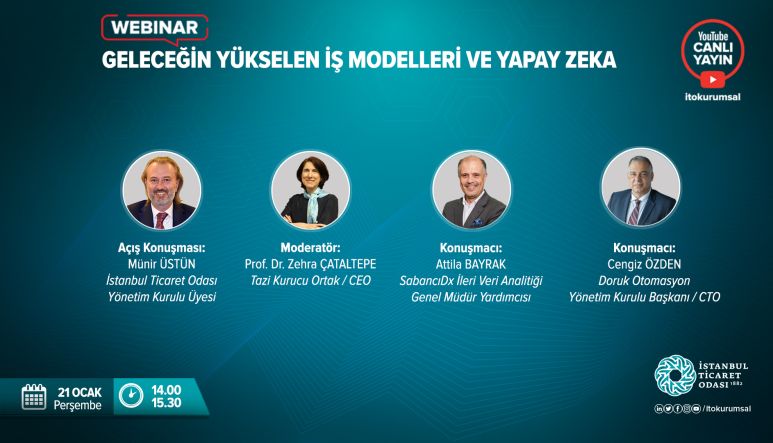 Webinar: Geleceğin Yükselen İş Modelleri ve Yapay Zeka