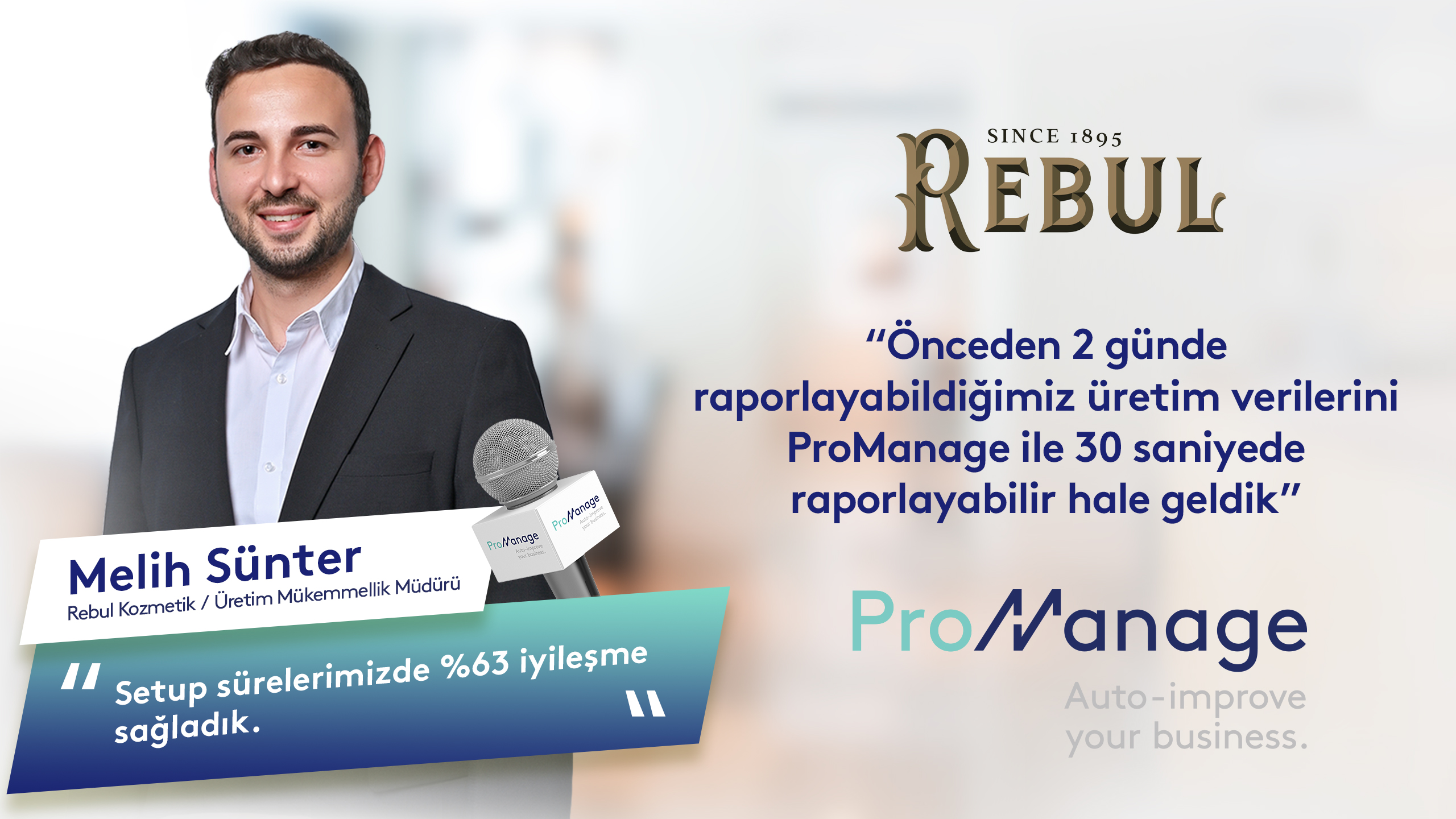 Rebul Kozmetik | Melih Sünter